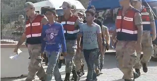 Türkiye’ye kaçak girmeye çalışan Suriyeli çocuklar yakalandı