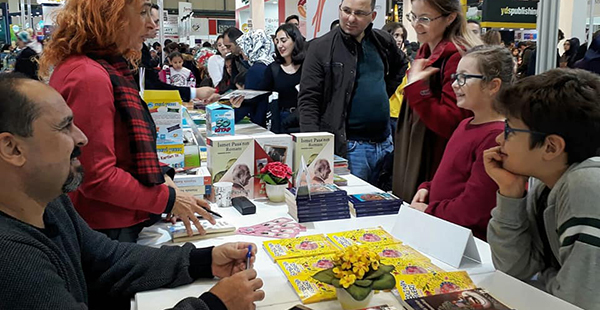 Nebih Nafile TÜYAP 37.Uluslararası İstanbul Kitap Fuarına Katıldı…