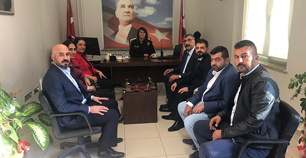 MHP Defne İlçe Yönetimi Nezaket Ziyaretleri Gerçekleştiriyor