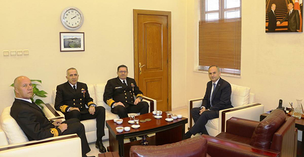 Deniz Kuvvetleri Komutanı Oramiral Özbal’dan Ziyaret