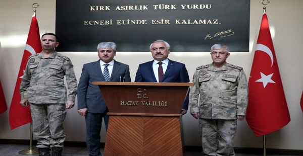 İçişleri Bakan Yardımcısı Mehmet Ersoy ve Jandarma Genel Komutanı Orgeneral Arif Çetin, Valiliği ziyaret etti