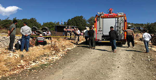 Hatay’da traktör devrildi: 1 ölü, 1 yaralı