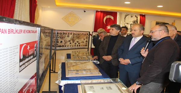 Çanakkale Savaşı'nın "hatıraları" Kırıkhan'da sergileniyor