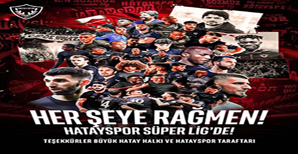 HATAYSPOR İÇİN GÜÇBİRLİĞİ