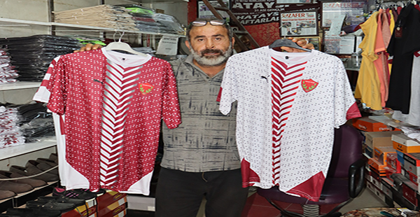 HATAYSPOR ÜRÜNLERİNE YOĞUN İLGİ