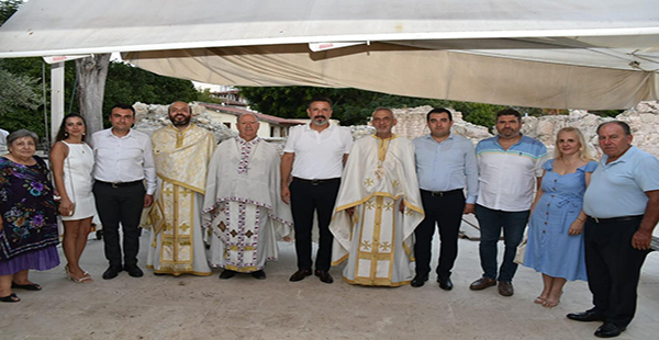 BAŞKAN ÜSTÜN MERYEM ANA BAYRAMINI KUTLADI