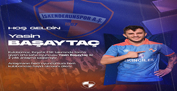 YASİN İSKENDERUNSPOR’DA