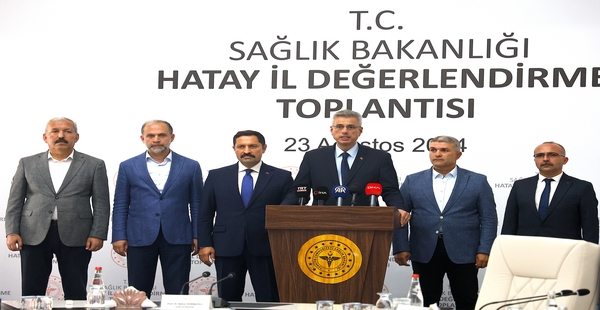 SAĞLIK BAKANI MEMİŞOĞLU HATAY’DA