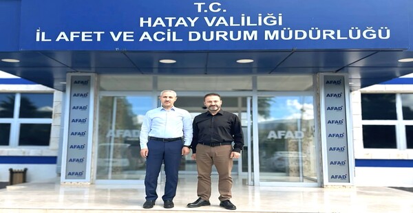 REKTÖR EREN’DEN AFAD İL MÜDÜRÜ BAYINDIR’A ZİYARET