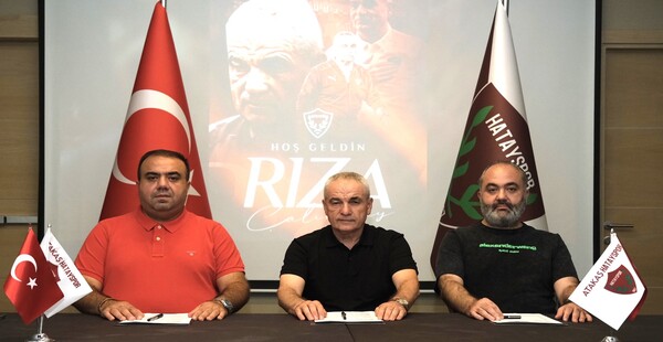 RIZA ÇALIMBAY HATAYSPOR’DA