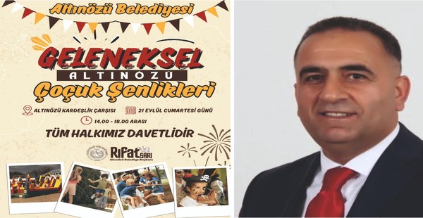 ALTINÖZÜ’NDE ÇOCUK ŞENLİĞİ DÜZENLENECEK