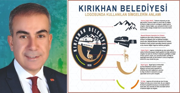 KIRIKHAN BELEDİYESİ YENİ LOGOSU İLE KURUMSAL KİMLİK VE AYRI BİR VİZYON KAZANDI!