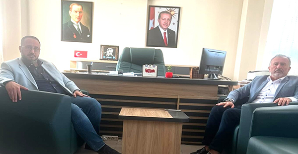 TUTAR’DAN ŞENER’E TEBRİK ZİYARETİ