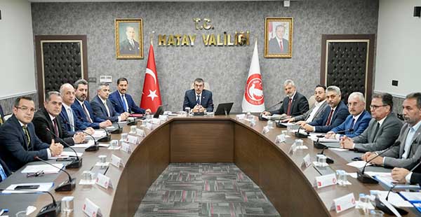 BAKAN TEKİN, HATAY’DA “İL EĞİTİM DEĞERLENDİRME TOPLANTISI”NA KATILDI