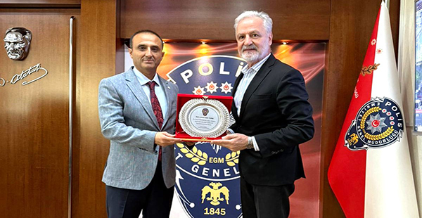 EMNİYET MÜDÜRLÜĞÜ’NDEN İTSO’YA PLAKET