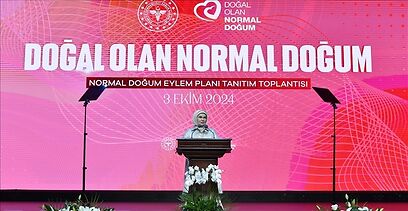 EMİNE ERDOĞAN’DAN ANNE ADAYLARINA “NORMAL DOĞUM” ÇAĞRISI