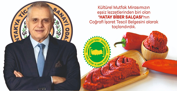 HATAY BİBER SALÇASI TESCİLLENDİ