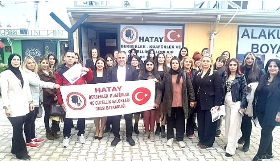 HATAYLI KUAFÖRLERDEN ADANA ÇIKARMASI