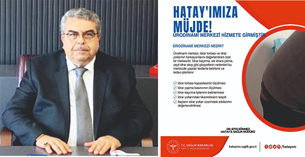 HATAY’DA ÜRODİNAMİ MERKEZİ HİZMETE GİRDİ