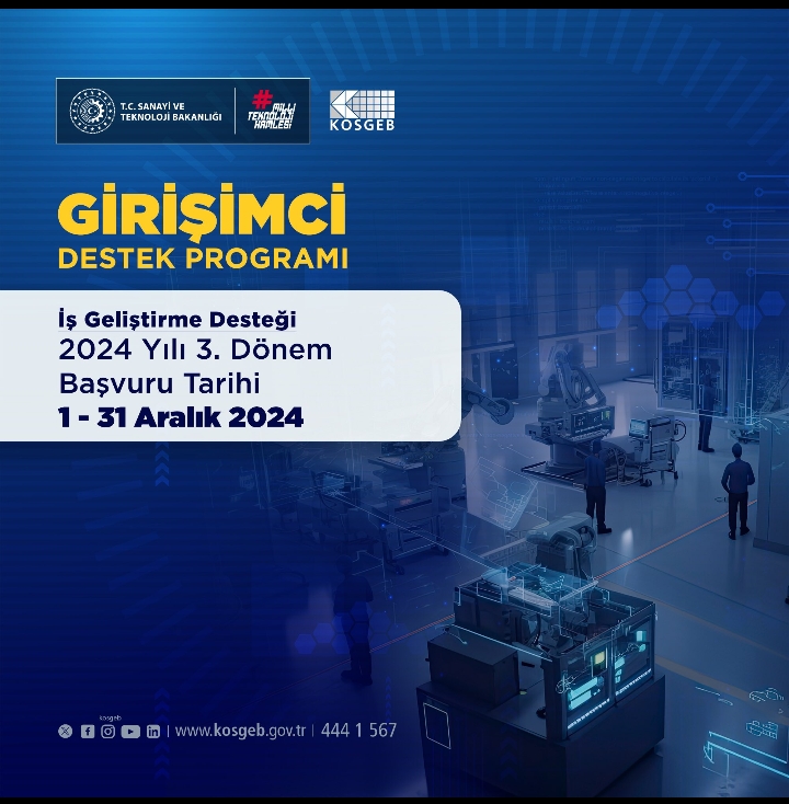 İŞ GELİŞTİRME DESTEĞİ BAŞVURULARI BAŞLADI