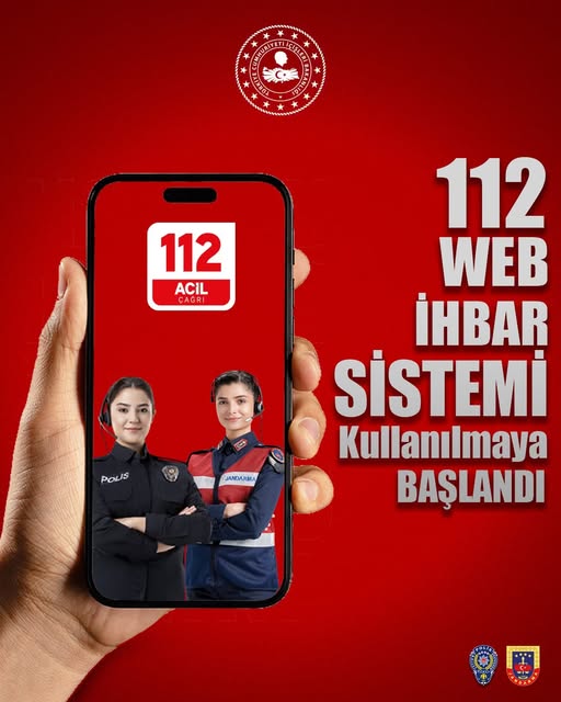 112 WEB İHBAR SİSTEMİ İLE YENİ DÖNEM BAŞLIYOR!