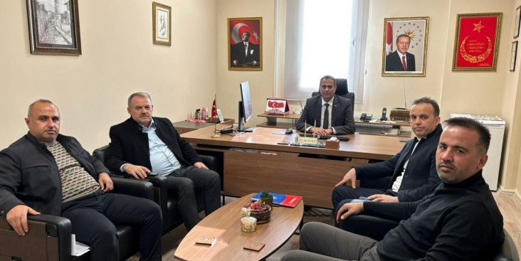 EĞİTİM BİR-SEN HATAY’DAN MÜDÜR TECİMEN’E ZİYARET