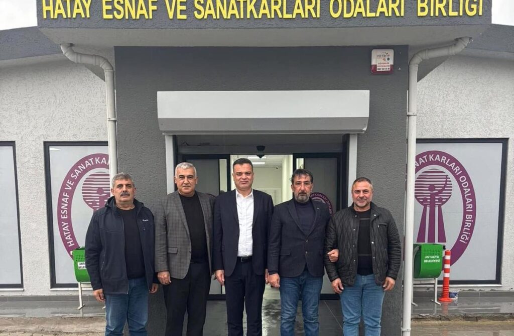 HATAYLI ESNAFLARIN SORUNLARI KONUŞULDU