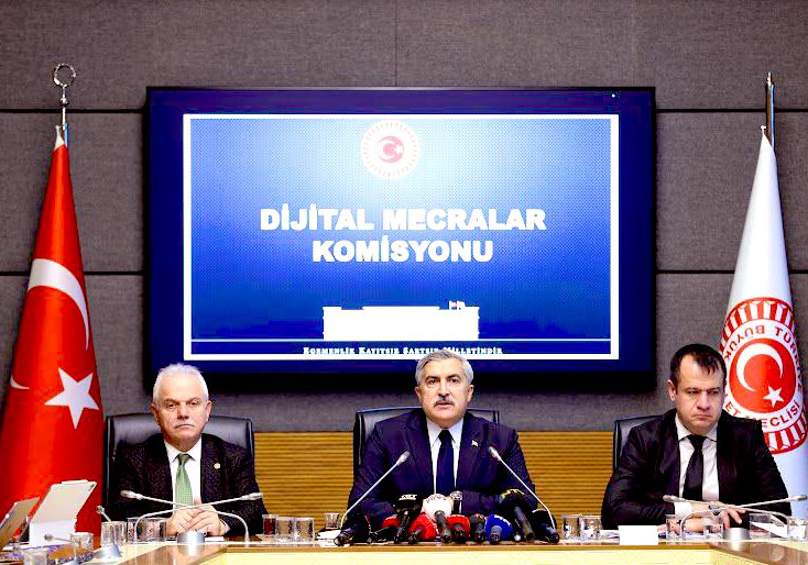 TBMM DİJİTAL MECRALAR KOMİSYONU, NETFLİX YETKİLİLERİNİ DİNLEDİ