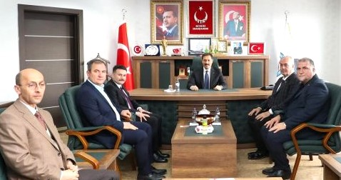 HATAY VALİSİ MASATLI’DAN HASSA BELEDİYESİ’NE ZİYARET