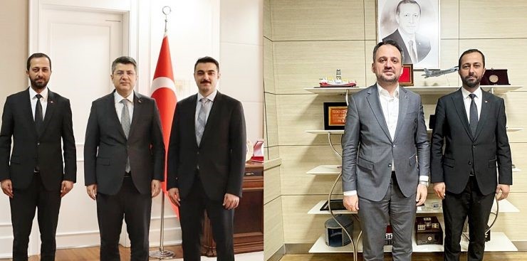 BAŞKAN YALÇIN, ANKARA’DA HİZMET ATAĞINDA