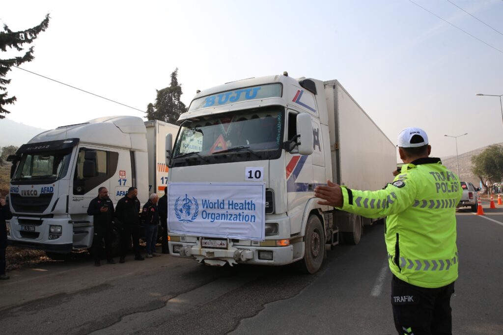 DSÖ’NÜN DAĞITACAĞI 124 TON TIBBİ MALZEME SURİYE’YE GÖNDERİLDİ