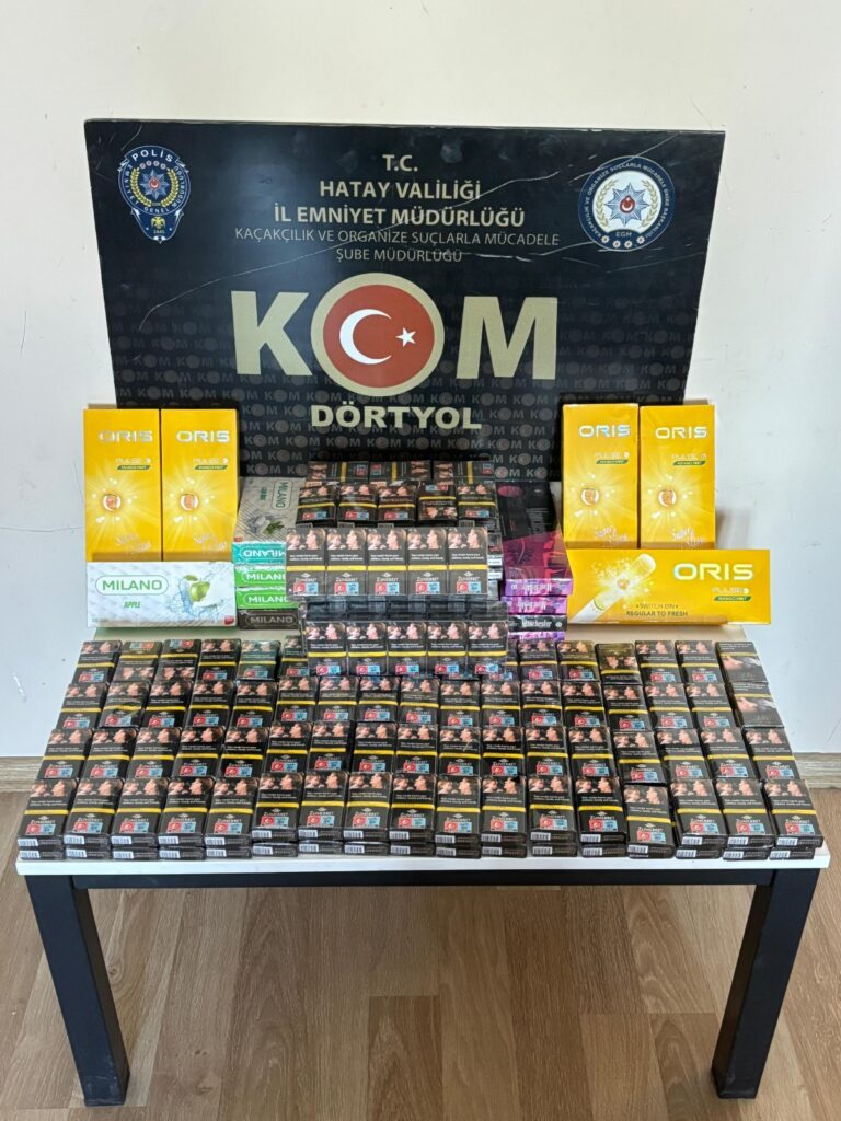 440 PAKET KAÇAK SİGARA ELE GEÇİRİLDİ