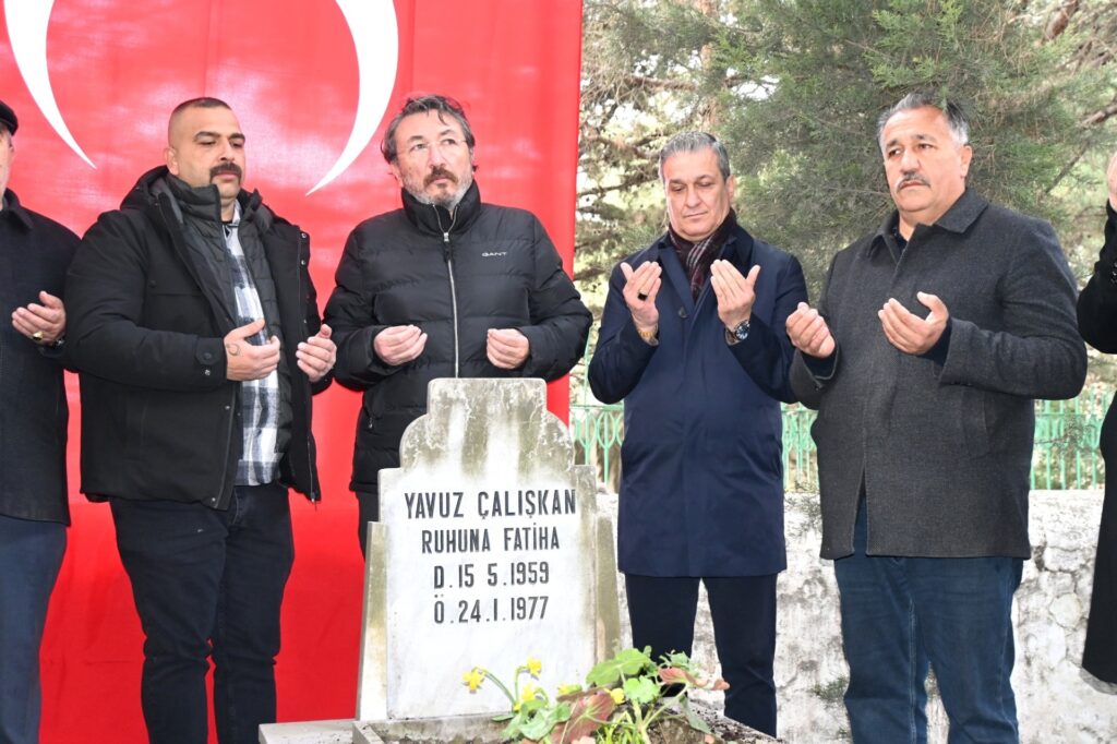 BELEN’DE ÜLKÜCÜ ŞEHİT YAVUZ ÇALIŞKAN “DUALARLA ANILDI”