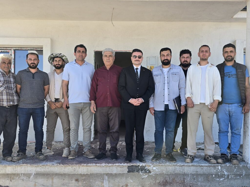 KAYMAKAM ACAR KONUTLARI İNCELEDİ