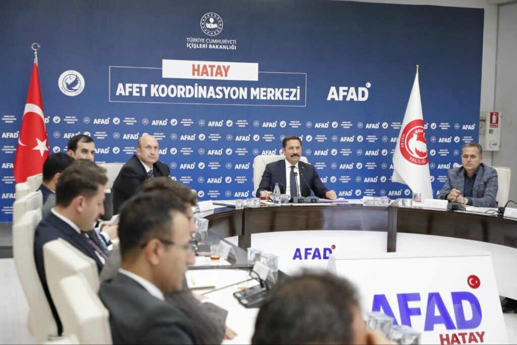 HATAY’DA SÜRDÜRÜLEN ÇALIŞMALAR DEĞERLENDİRİLDİ