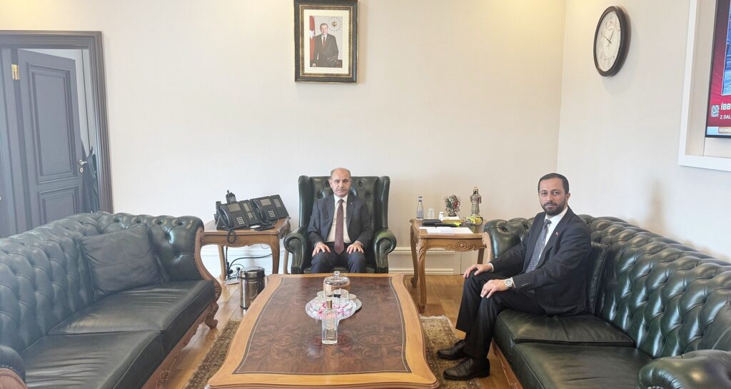BAŞKAN YALÇIN AKTAŞ’I ZİYARET ETTİ