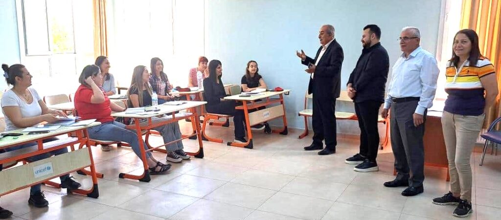 MÜDÜR GÜLİSTAN’IN HALK EĞİTİM MERKEZİ KURS ZİYARETİ