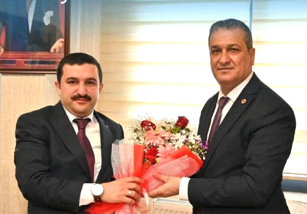 BAŞKAN GÜL’DEN, KELKİT’E ATANAN KAYMAKAM YILMAZ’A VEDA ZİYARETİ