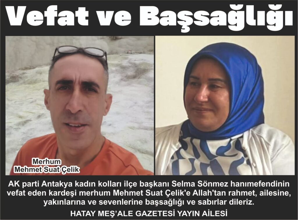 VEFAT VE BAŞSAĞLIĞI