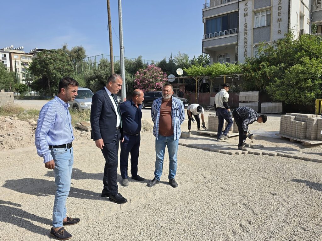BAŞKAN ÇELİK, ÇALIŞMALARINI İNCELEDİ