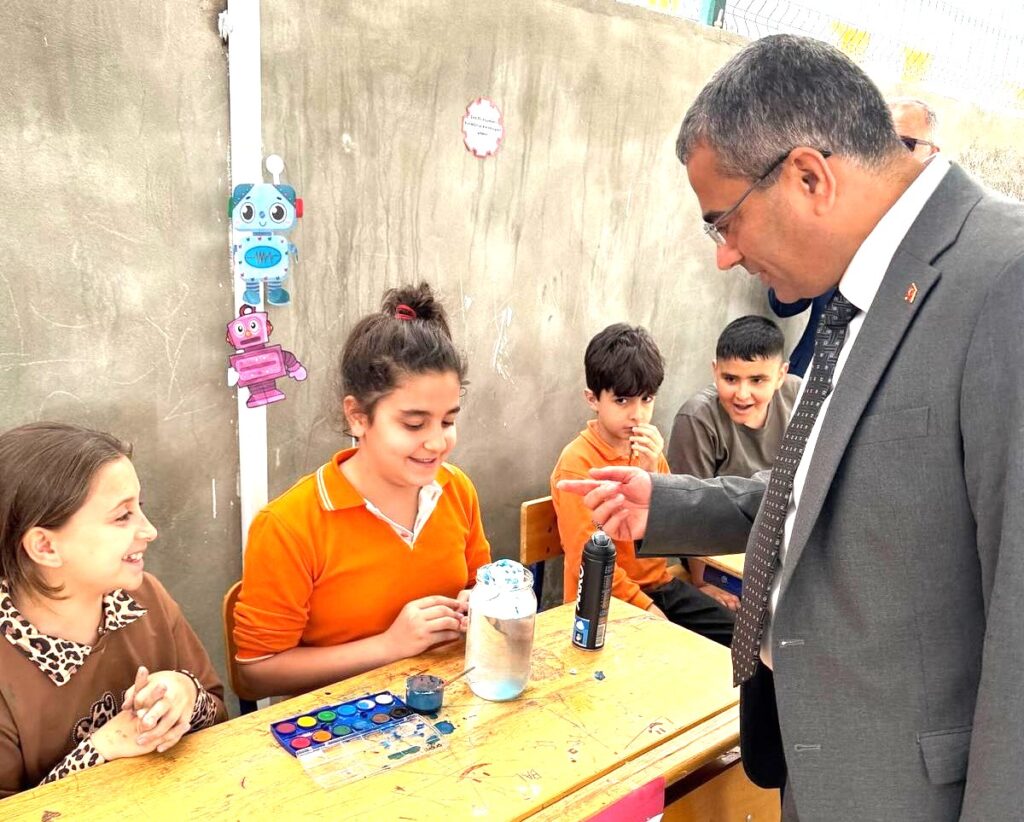 TECİMEN BİLİM ETKİNLİĞİNE KATILDI