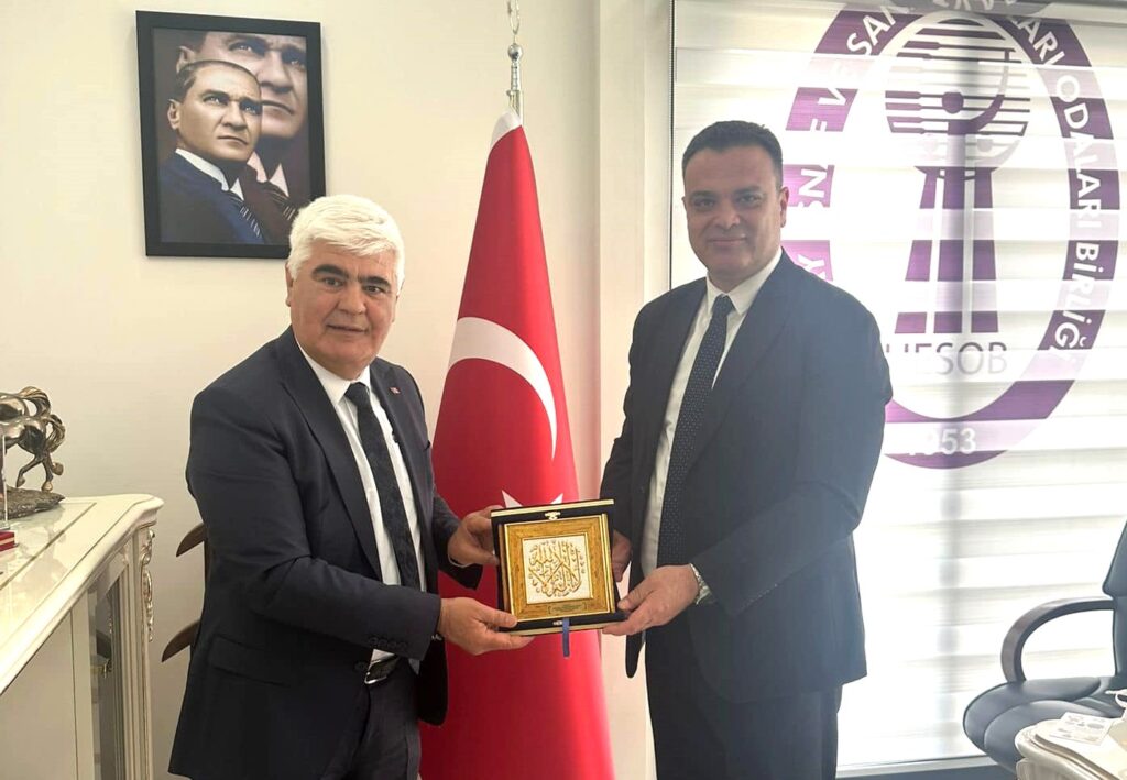 BAŞKAN YILMAZ, ŞEN’İ AĞIRLADI