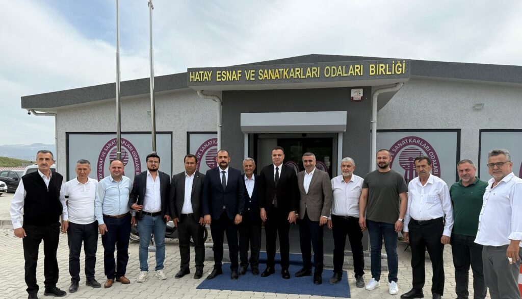 KAŞIKÇI’DAN HESOB BAŞKANI YILMAZ’A ZİYARET