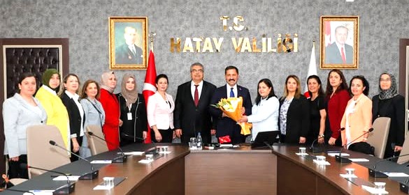 VALİ MASATLI’YA HEMŞİRELER HAFTASI ZİYARETİ