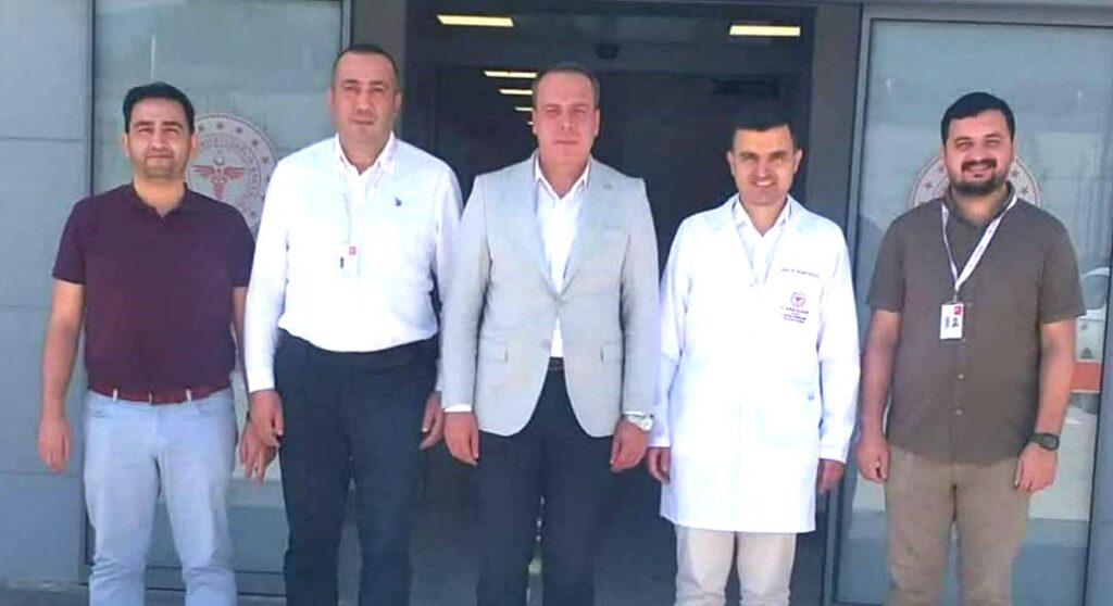 KAYMAKAM ÖZAYDIN’DAN ERZİN DEVLET HASTANESİ’NE ZİYARET
