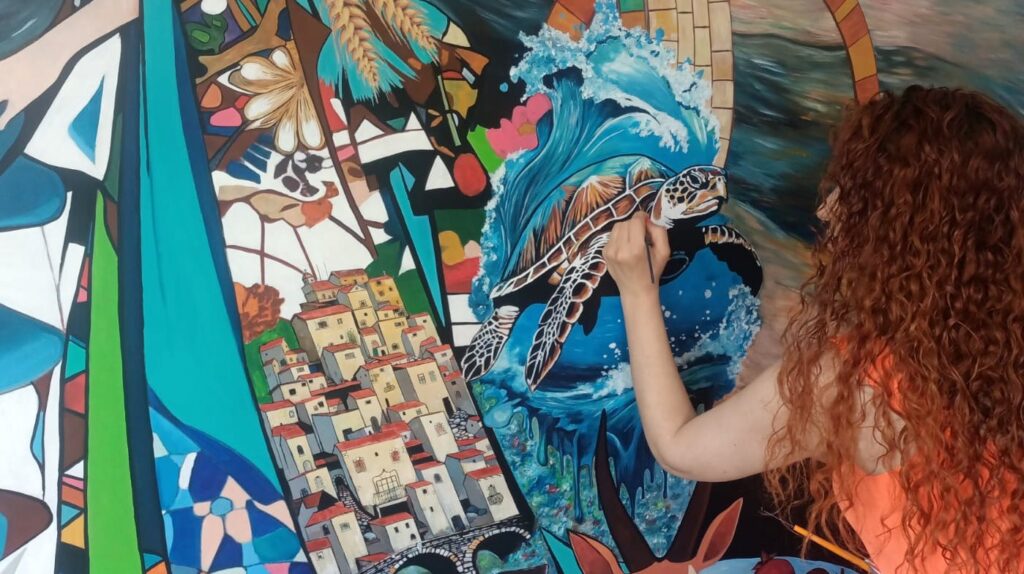 “BU TABLODA HATAY VAR”: RESSAM EMEL GENÇ’TEN HATAY’A DUYGU YÜKLÜ SANAT ESERİ