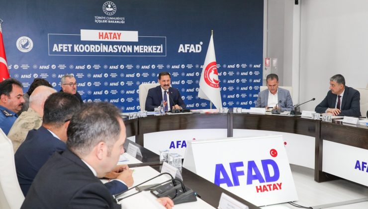 HATAY’DA HAYVANLARI KORUMA KURULU TOPLANTISI GERÇEKLEŞTİRİLDİ   