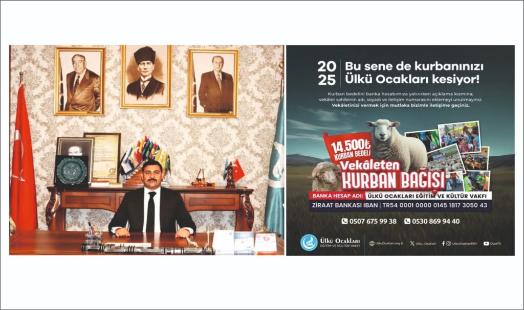ÜLKÜ OCAKLARI BU YIL 1000 HANEYE KURBAN ETİ ULAŞTIRACAK