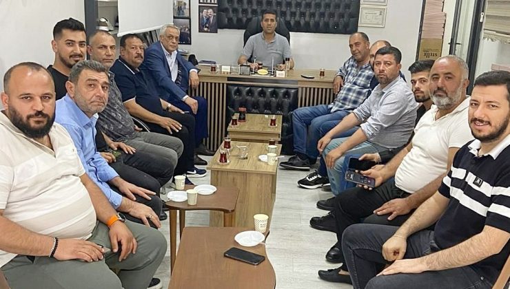 BAŞKAN TEMEL’DEN BAŞKAN AYDIN’A TEBRİK ZİYARETİ