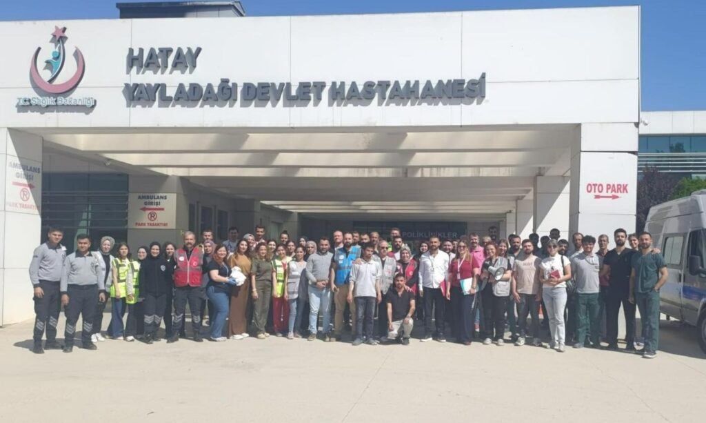 YAYLADAĞI DEVLET HASTANESİ’NDE HAP TATBİKATI GERÇEKLEŞTİRİLDİ